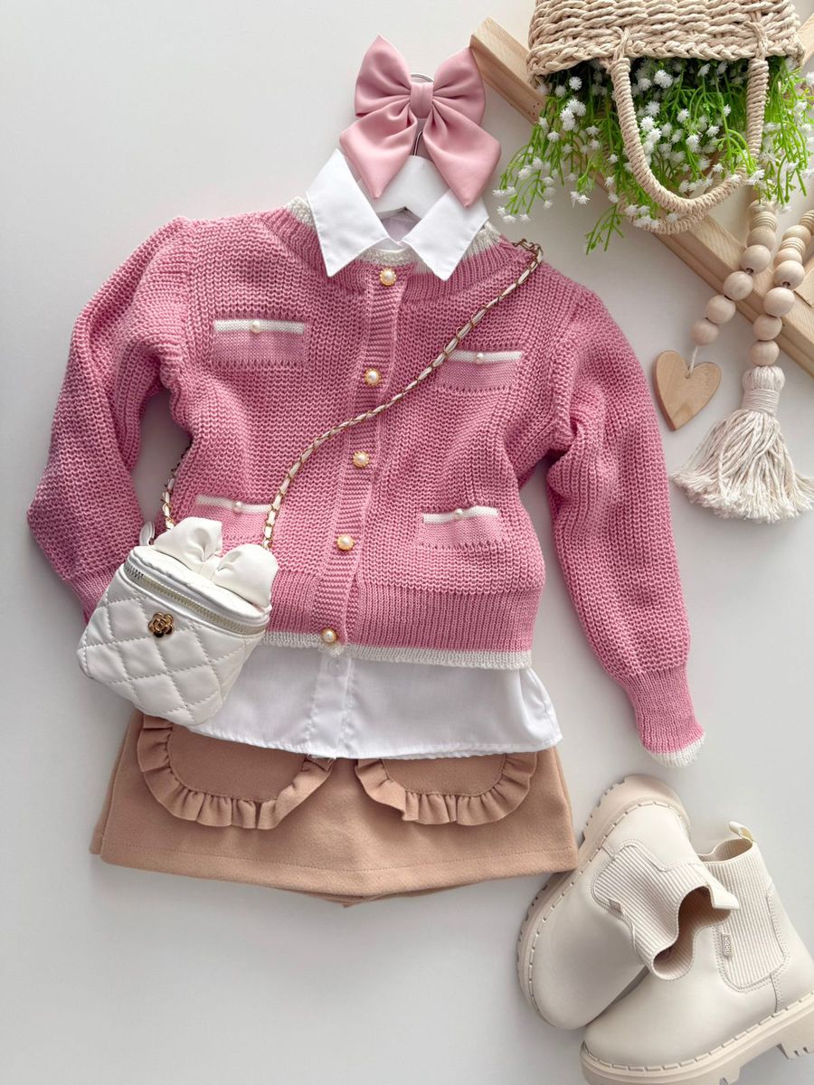 Cardigan Babi Rosa 
