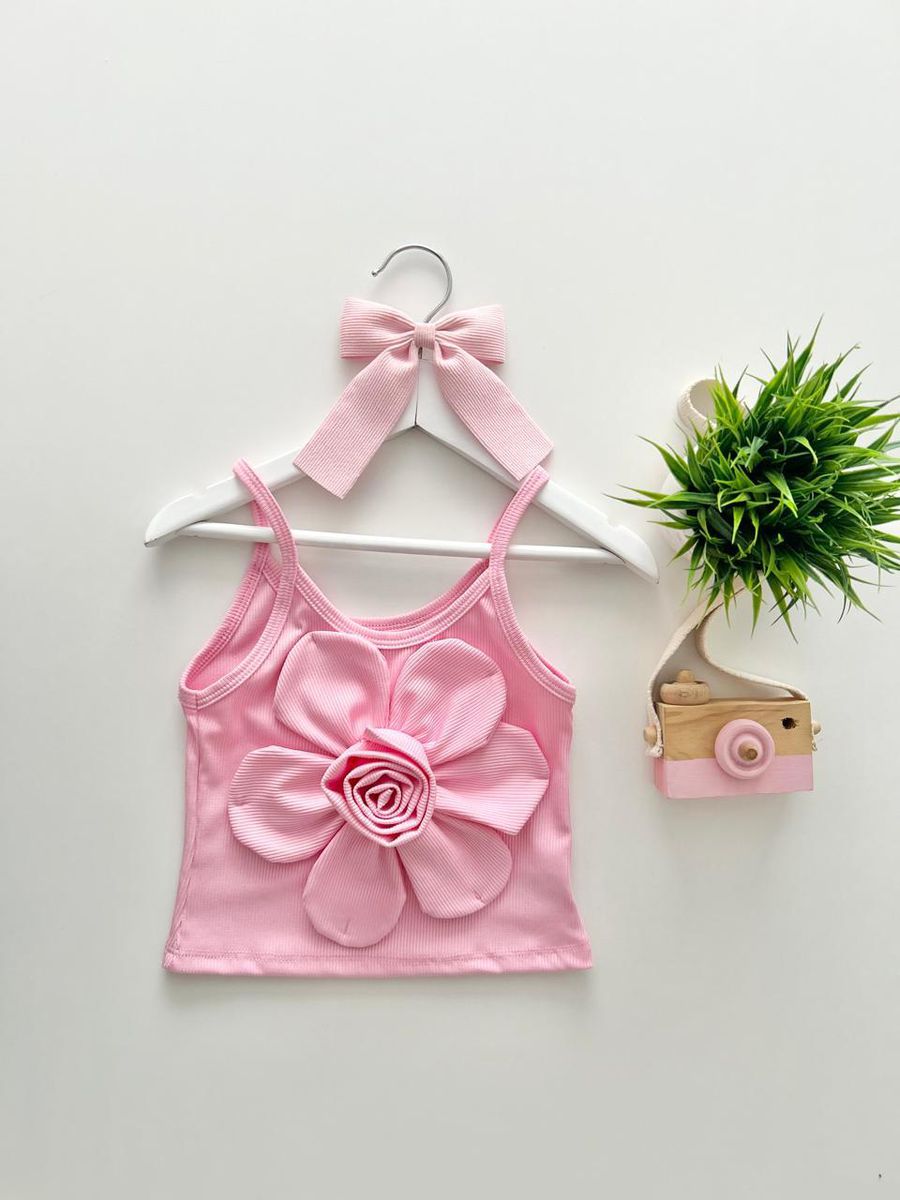 Regata Flora Rosa - Dondokinha Kids
