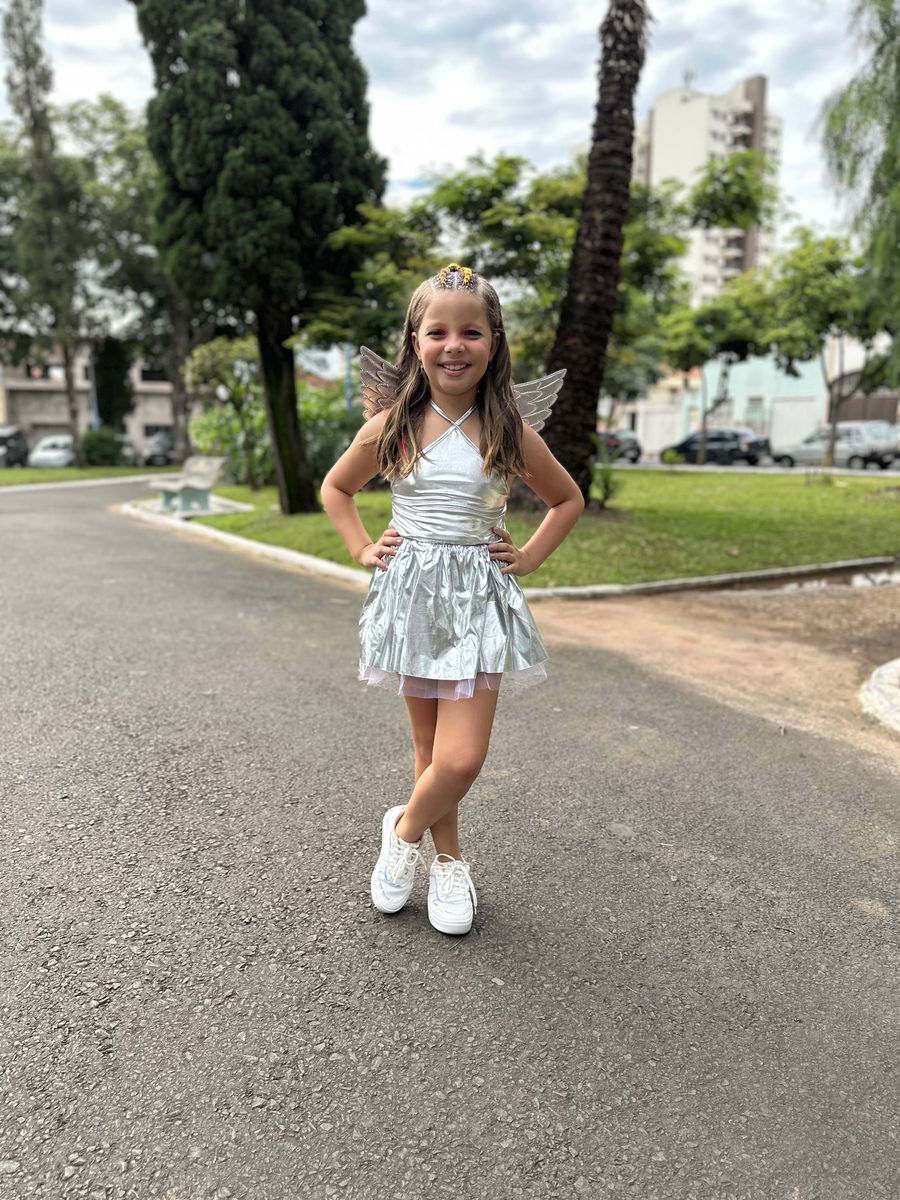 Body Metalizado Prata 