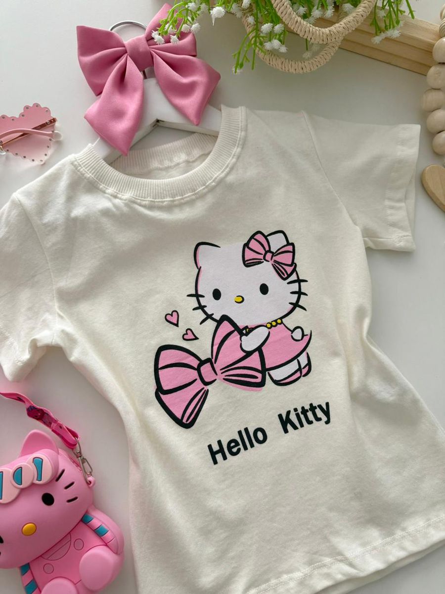 T-shirt Hello Kitty Off White