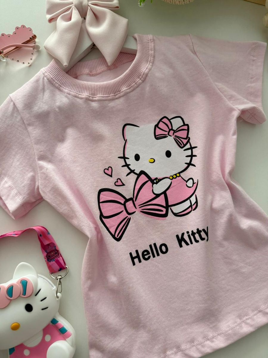 T-shirt Hello Kitty Rosa 
