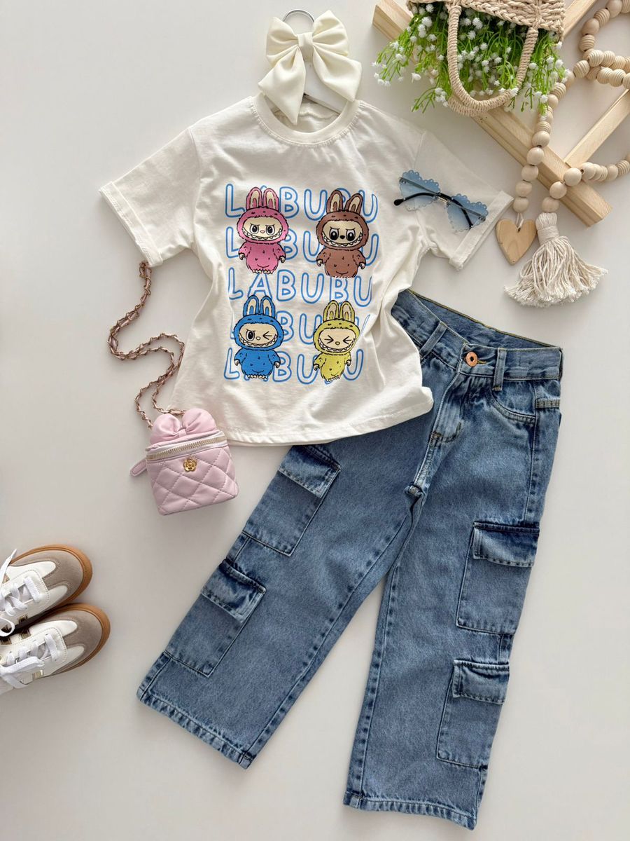 T-shirt Labubu Off White 