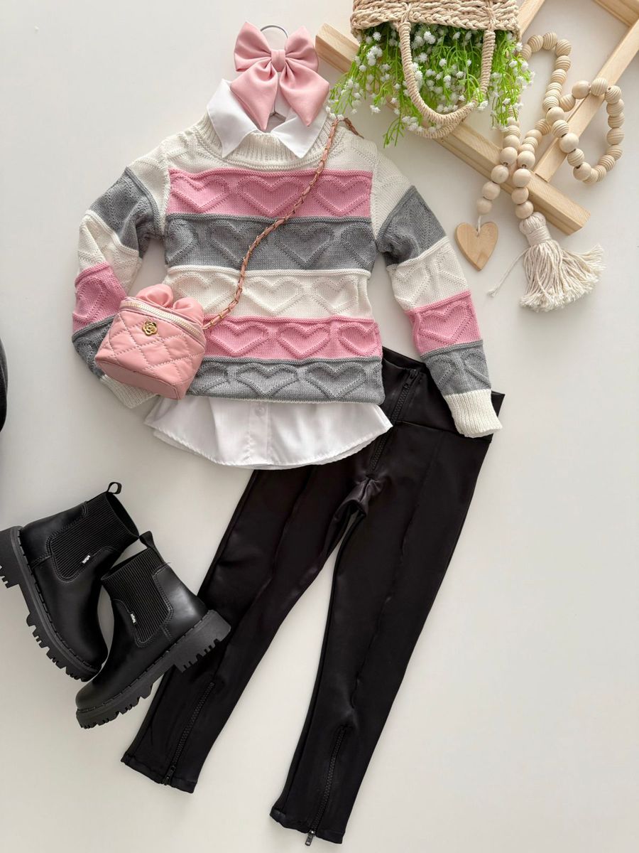 Suéter Listra Coração