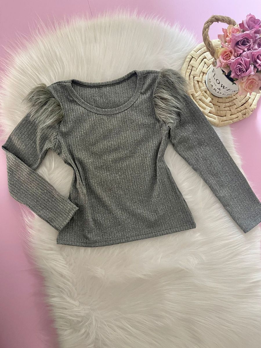 Blusa Alicia Mescla - Dondokinha Kids