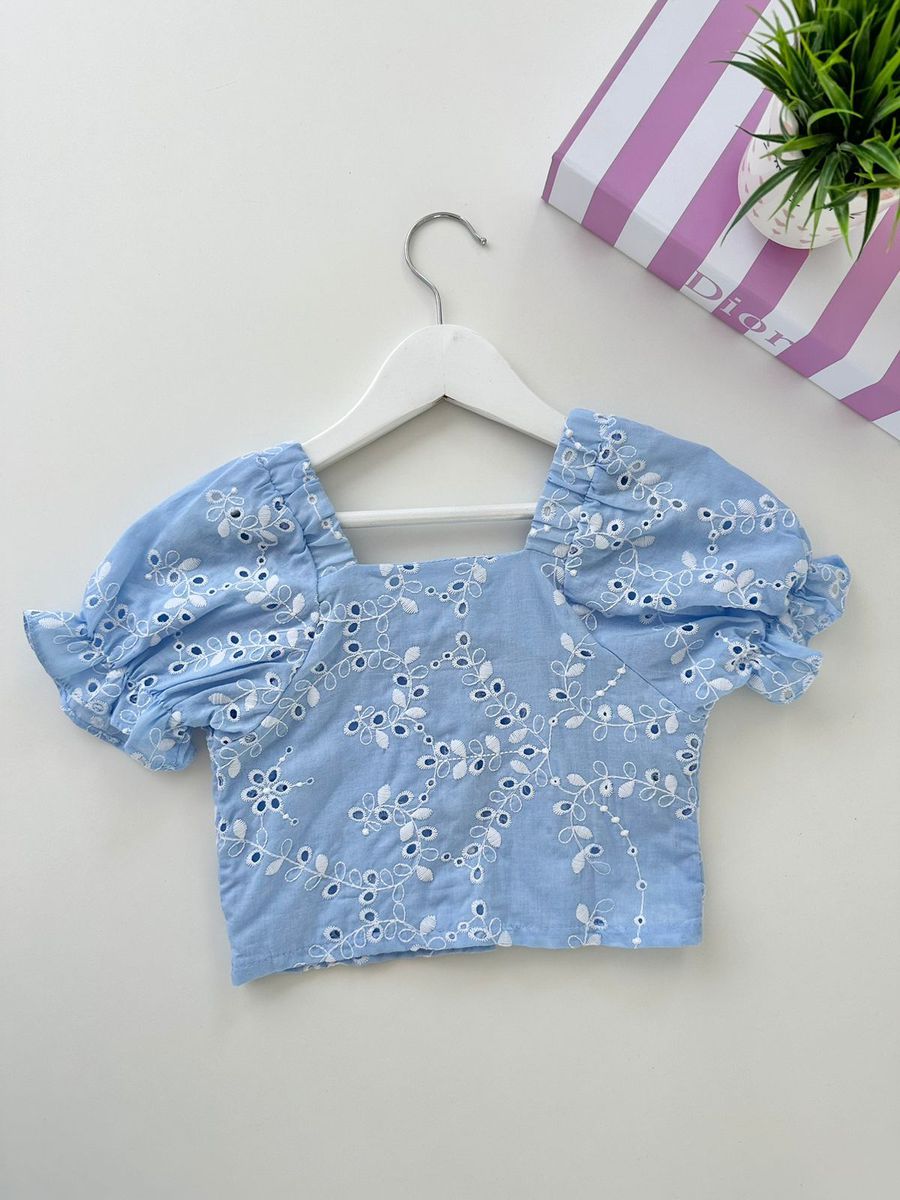 Blusa Bia Azul 
