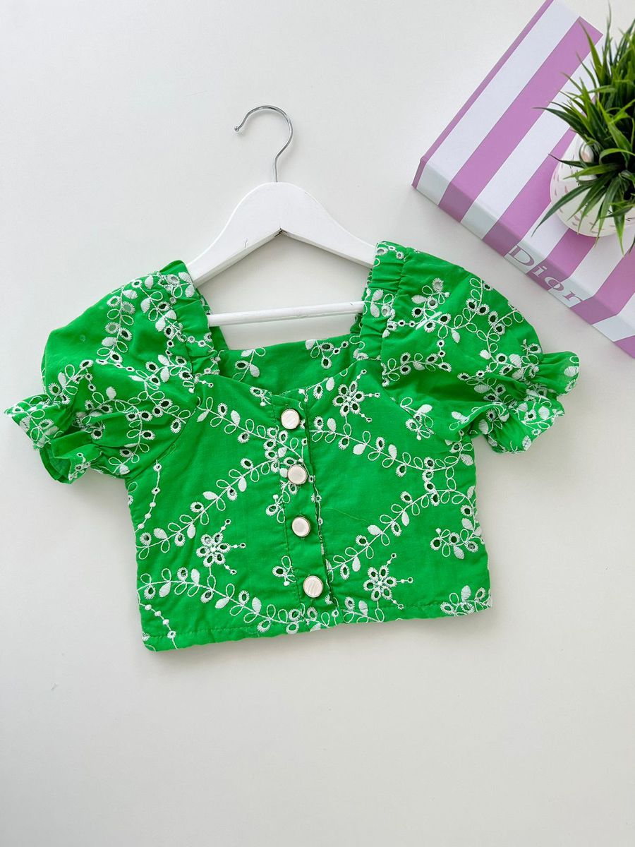 Blusa Verde - Dondokinha Kids