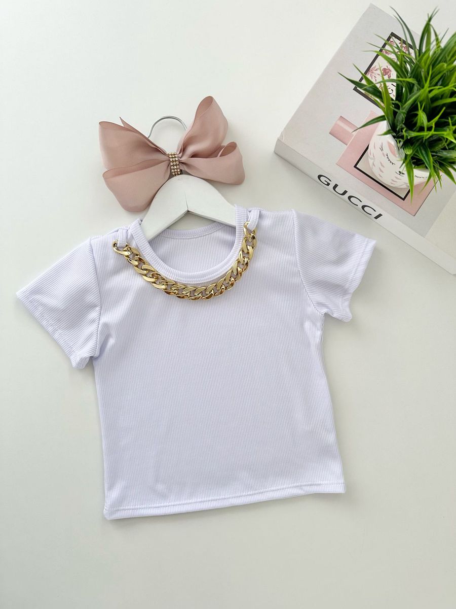 Blusa Bella Branca - Dondokinha Kids