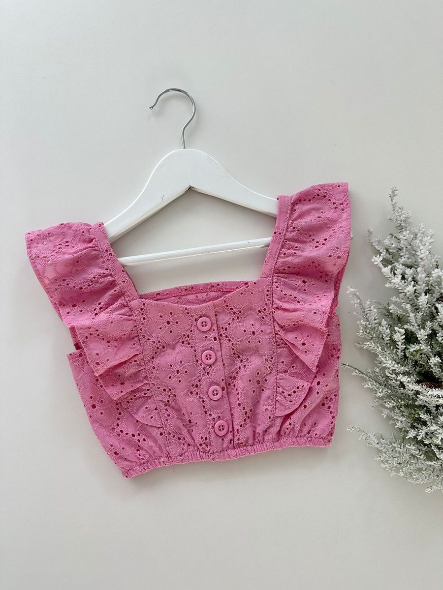 Blusa Elis Rosa - Dondokinha Kids