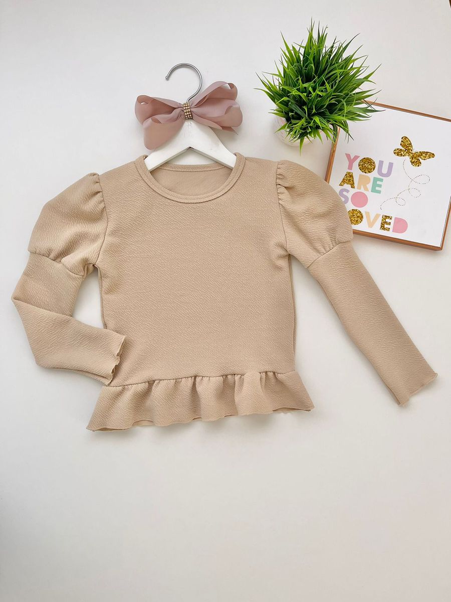 Blusa Isis Nude - Dondokinha Kids