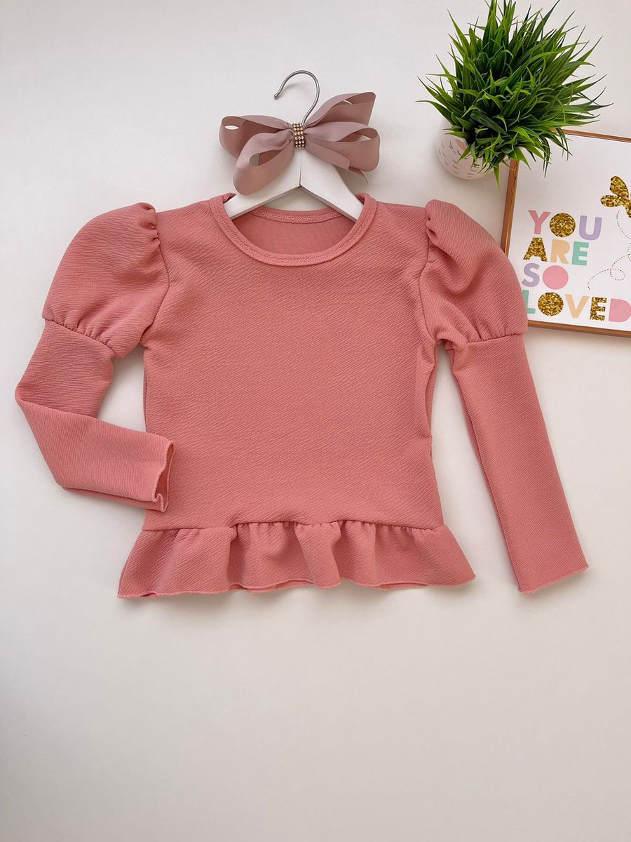 Blusa Isis Rose - Dondokinha Kids