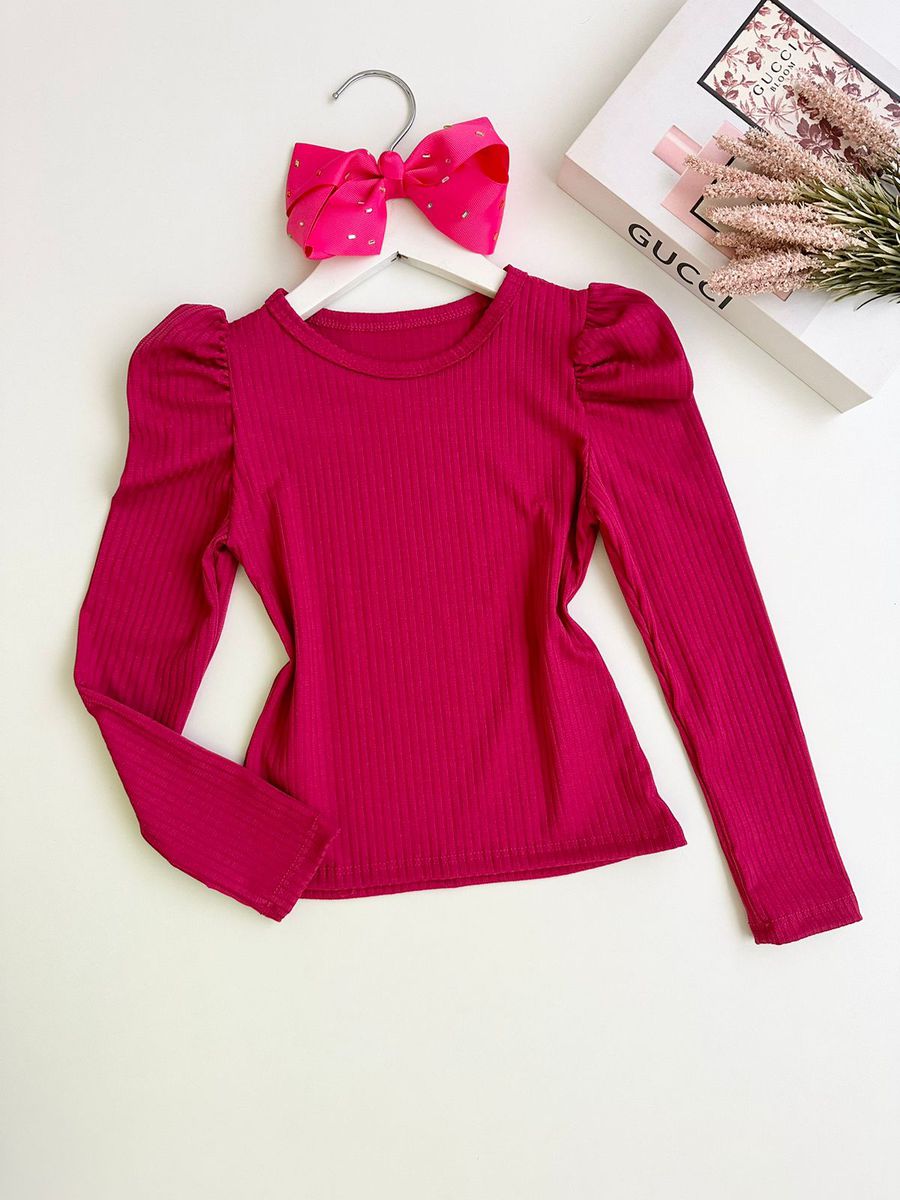 Blusa Lívia Pink - Dondokinha Kids