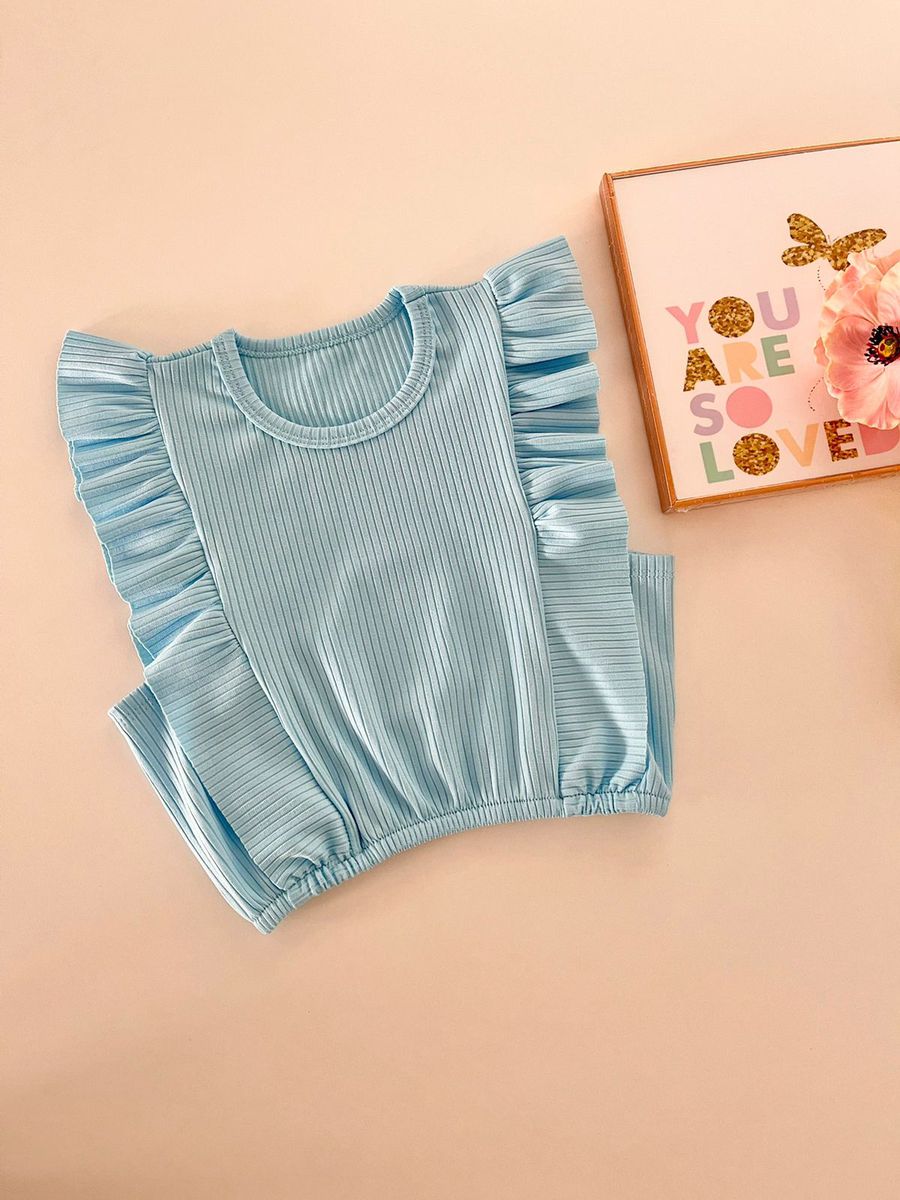 Blusa Liz Azul - Dondokinha Kids