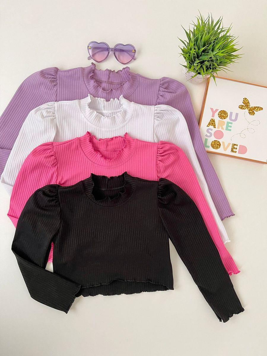 Blusa Naiara Rosa Chiclete 