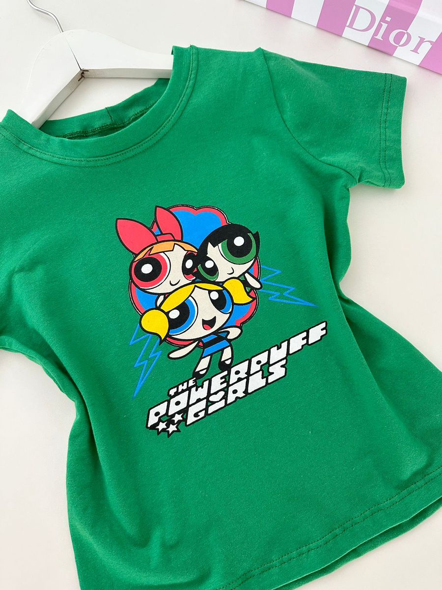 T-Shirt Superpoderosas Verde 