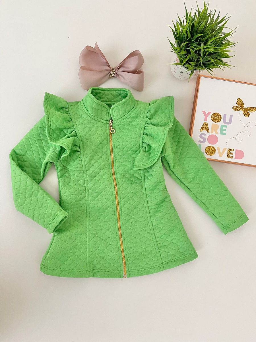 Max Jaqueta Verde - Dondokinha Kids