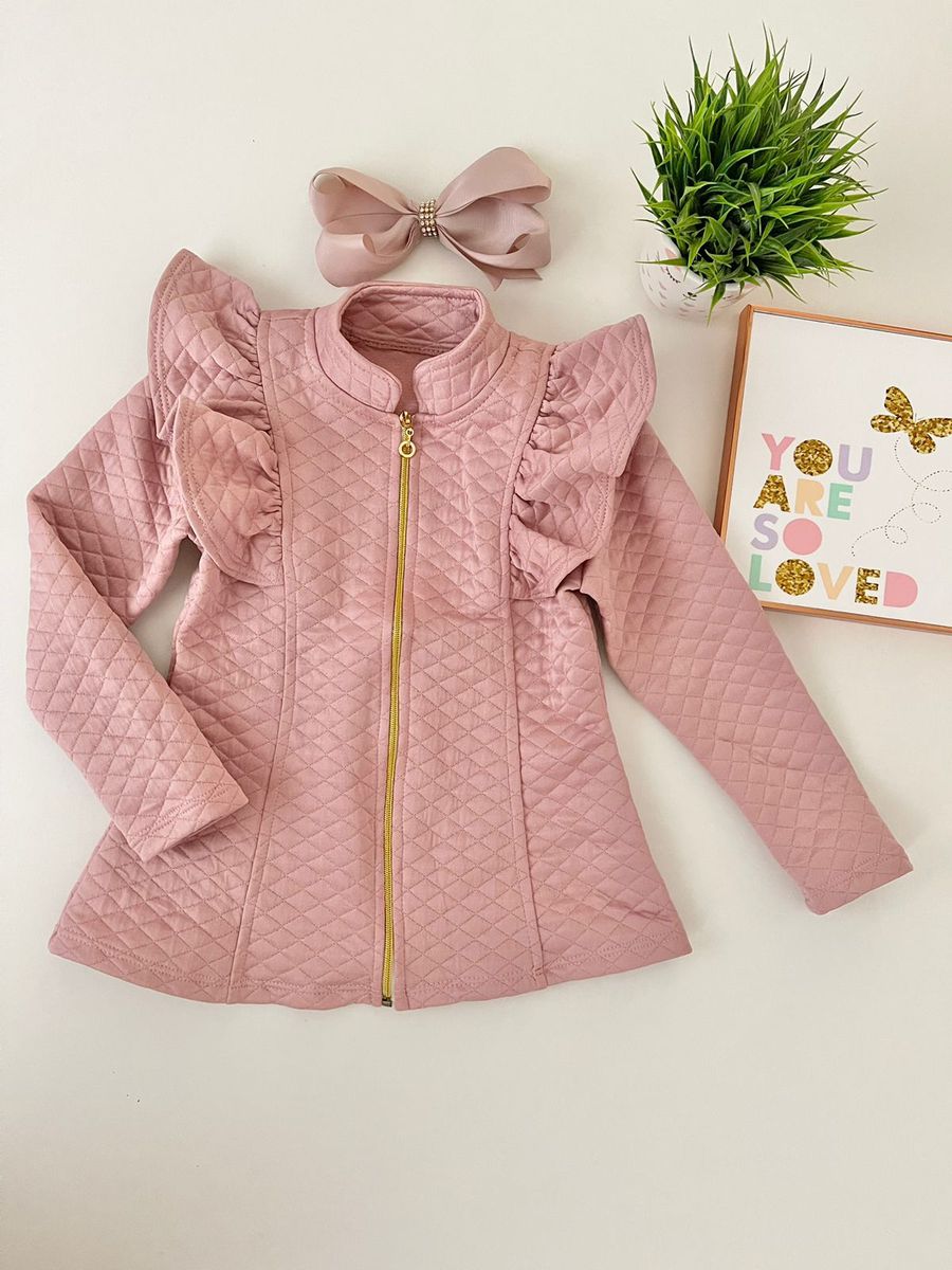 Max Jaqueta Rose - Dondokinha Kids
