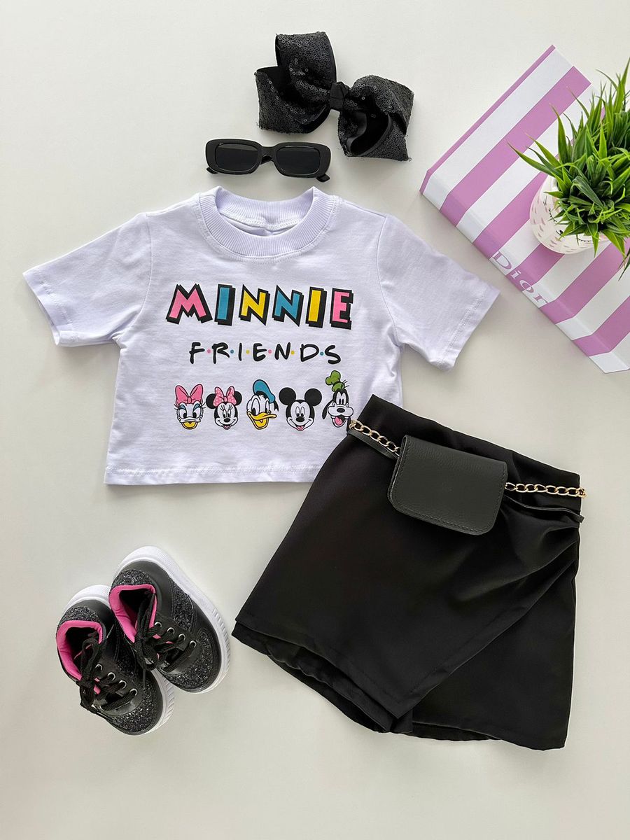 T-Shirt Cropped Friends 