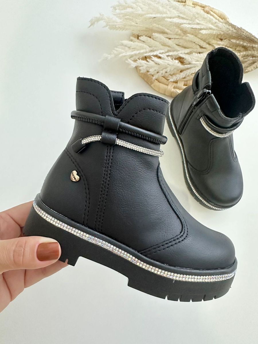 Coturno Magic Preto - Dondokinha Kids