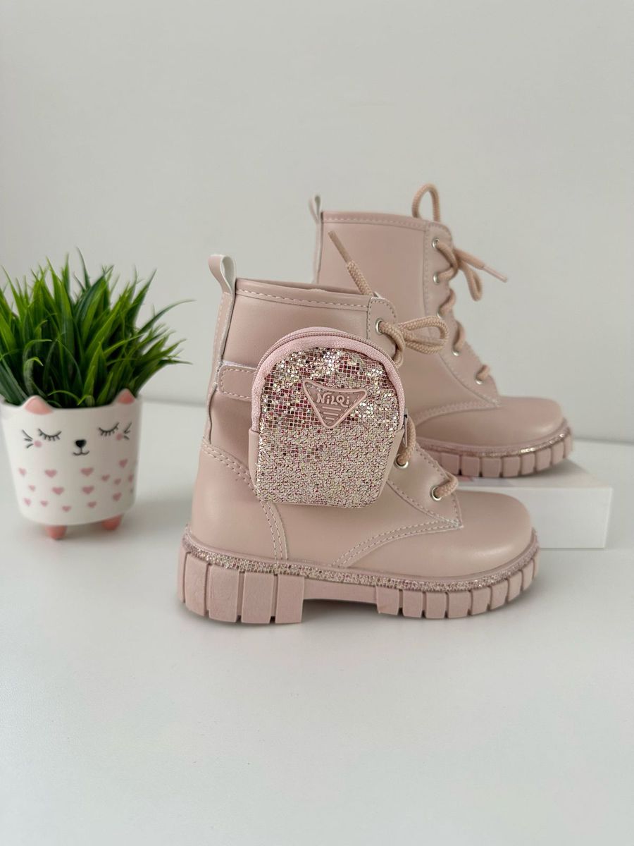 Coturno Glow Rose - Dondokinha Kids