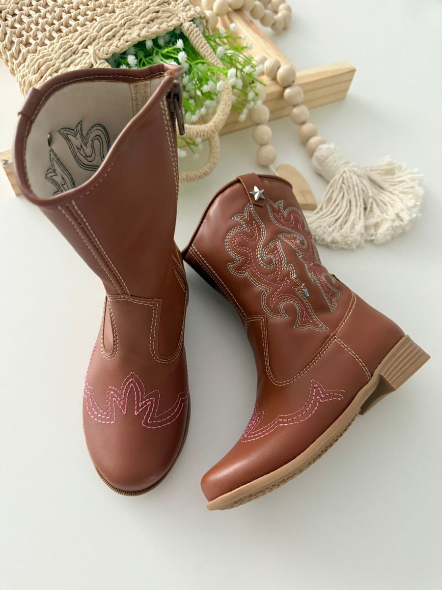 Bota Texana Caramelo