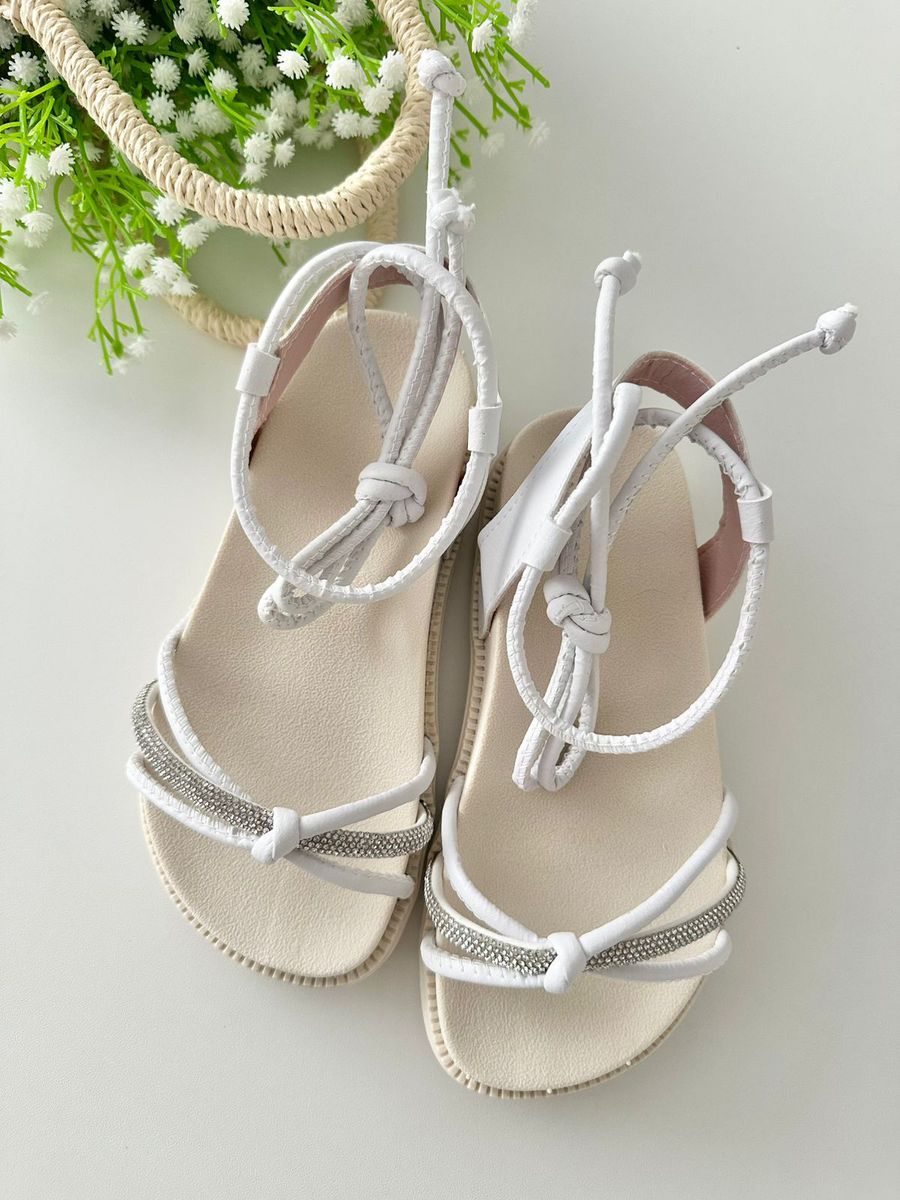 Sandalia Birken Branca - Dondokinha Kids