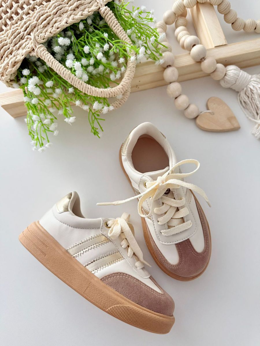 Tenis Casual Off White - Dondokinha Kids