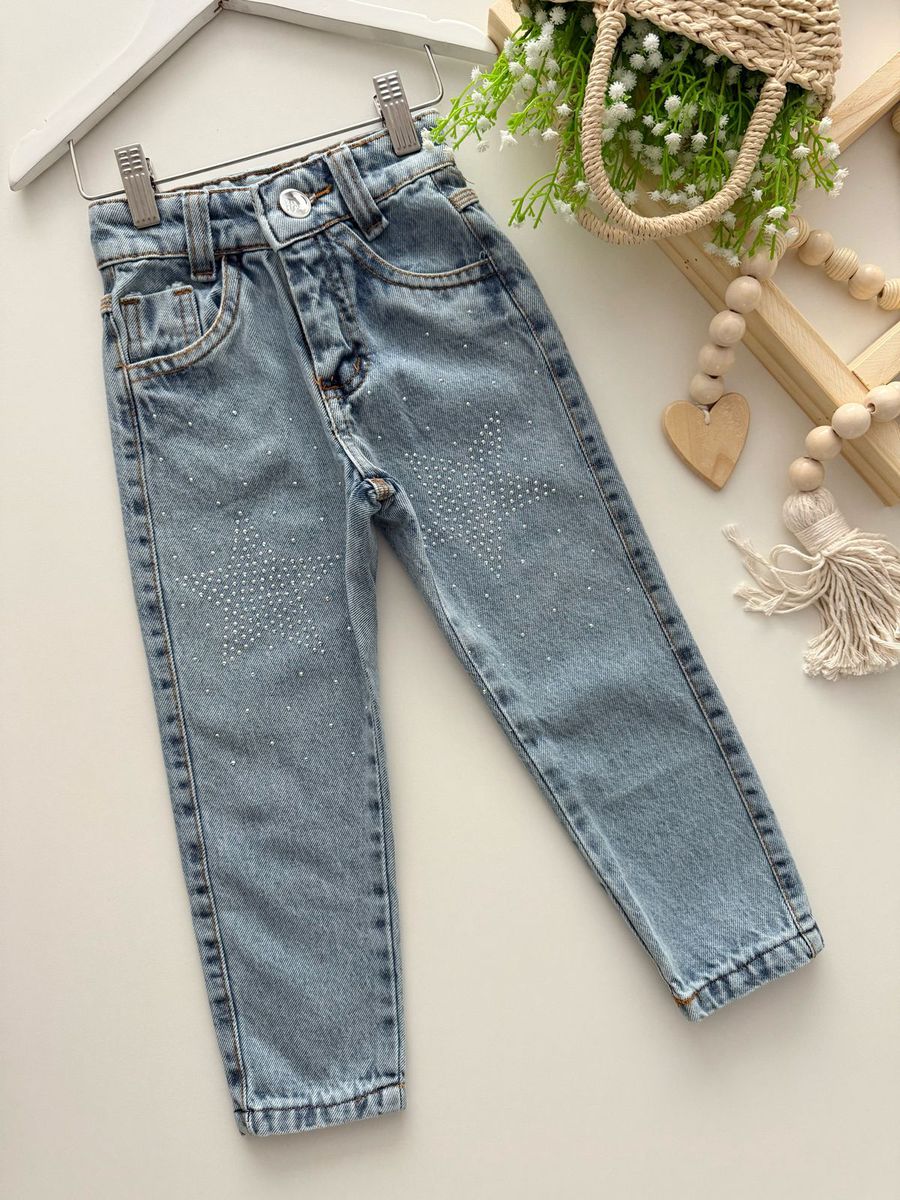 Calça Jeans Estrela - Dondokinha Kids