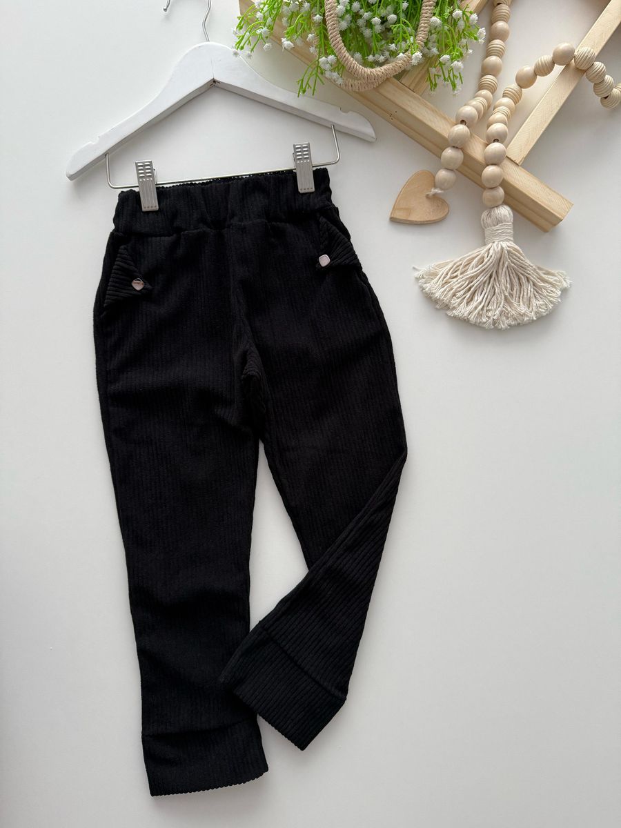 Calça Gabriela Preta - Dondokinha Kids