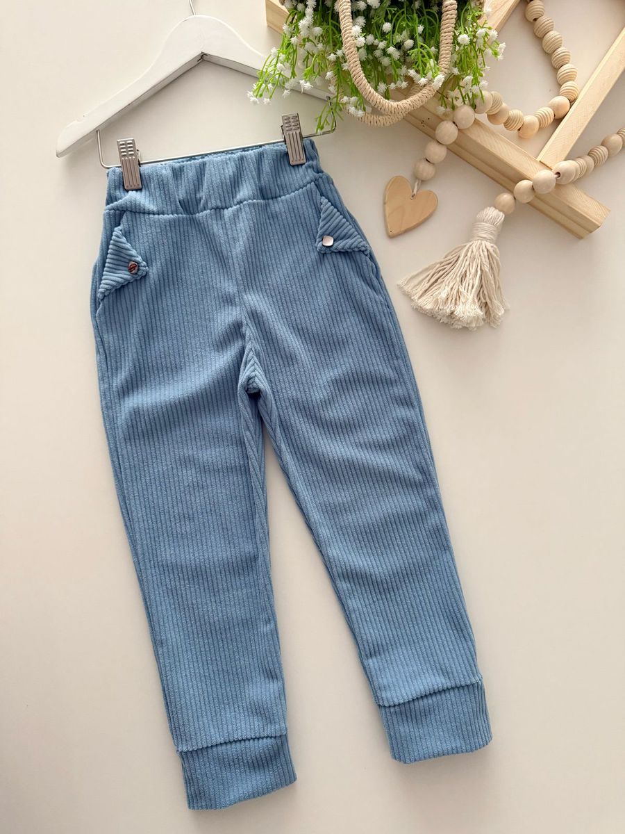 Calça Gabriela Azul - Dondokinha Kids