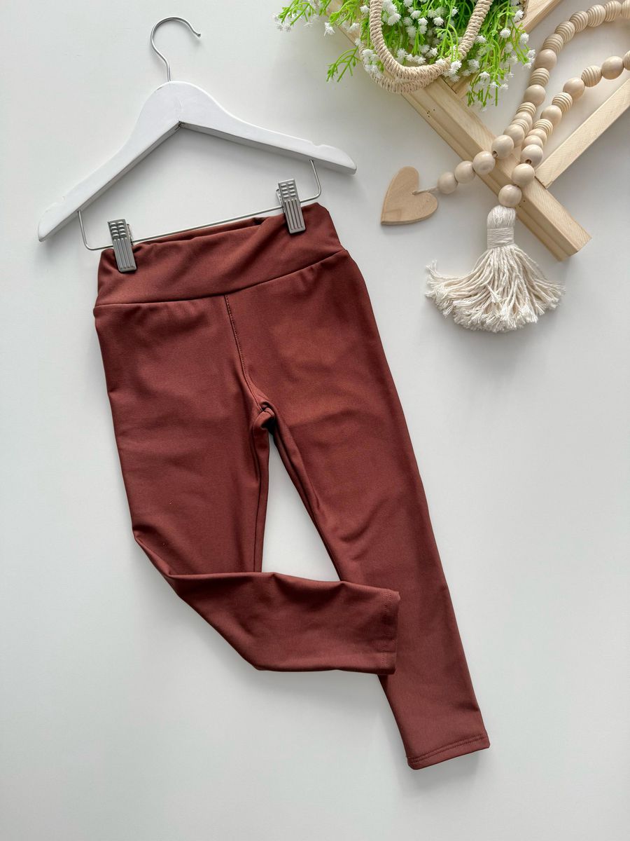 Calça Legging Marrom