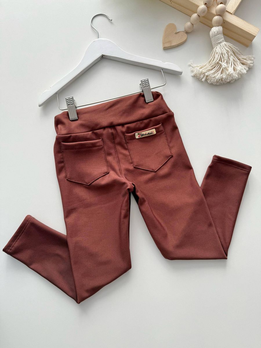 Calça Legging Marrom