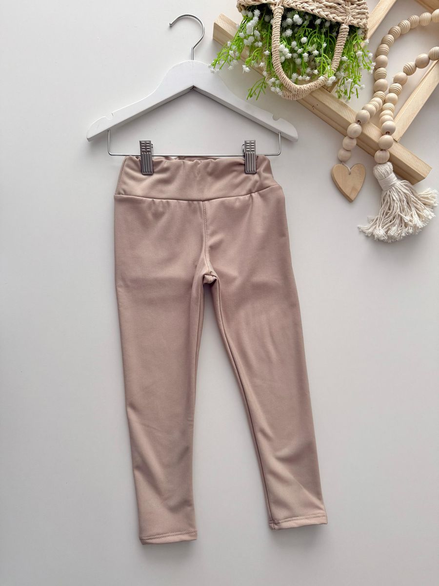 Calça Legging Nude - Dondokinha Kids