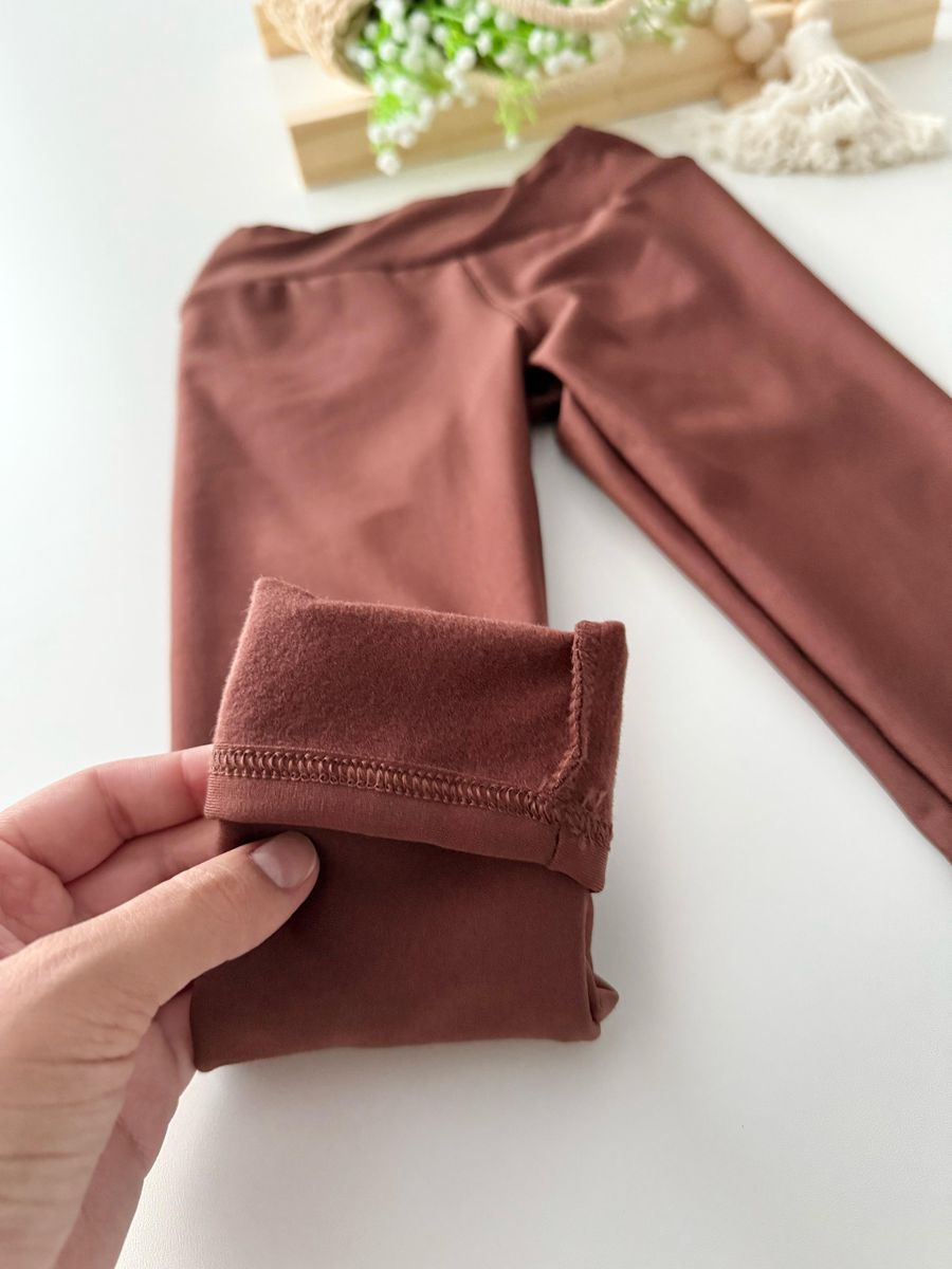 Calça Legging Marrom