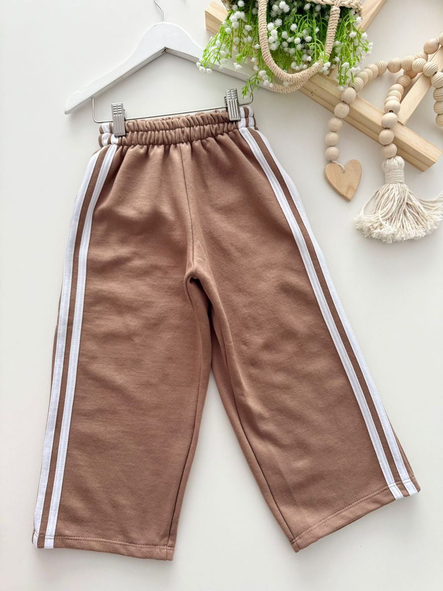 Calça Moletom Nude - Dondokinha Kids