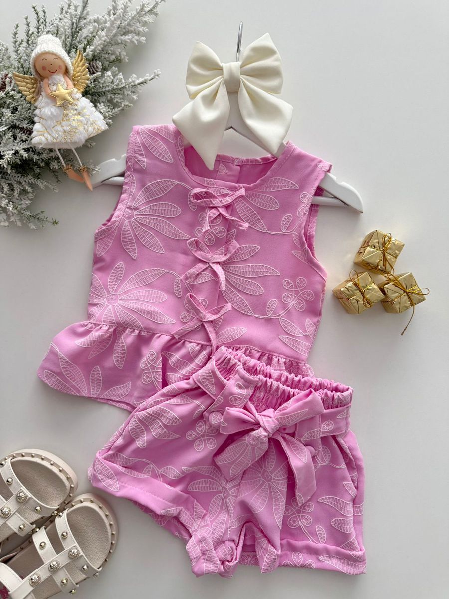 Conjunto Bruna Rosa