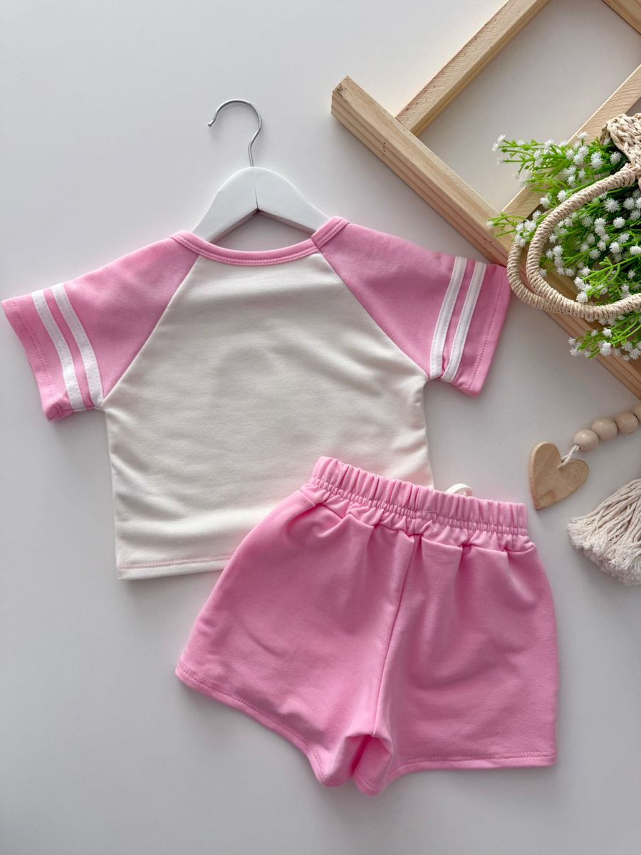 Conjunto Hello Kitty Rosa