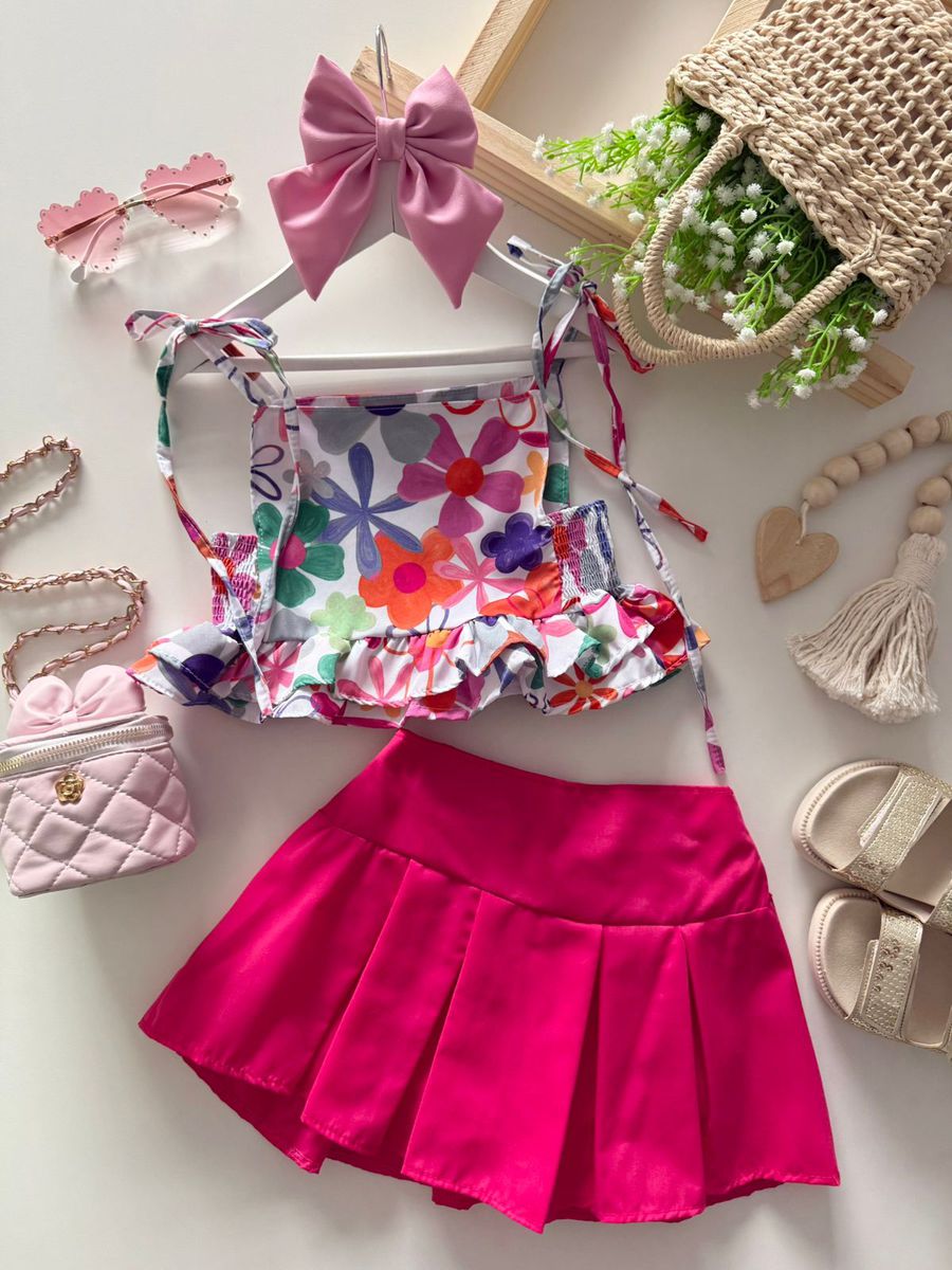 Conjunto Hortênsia Pink