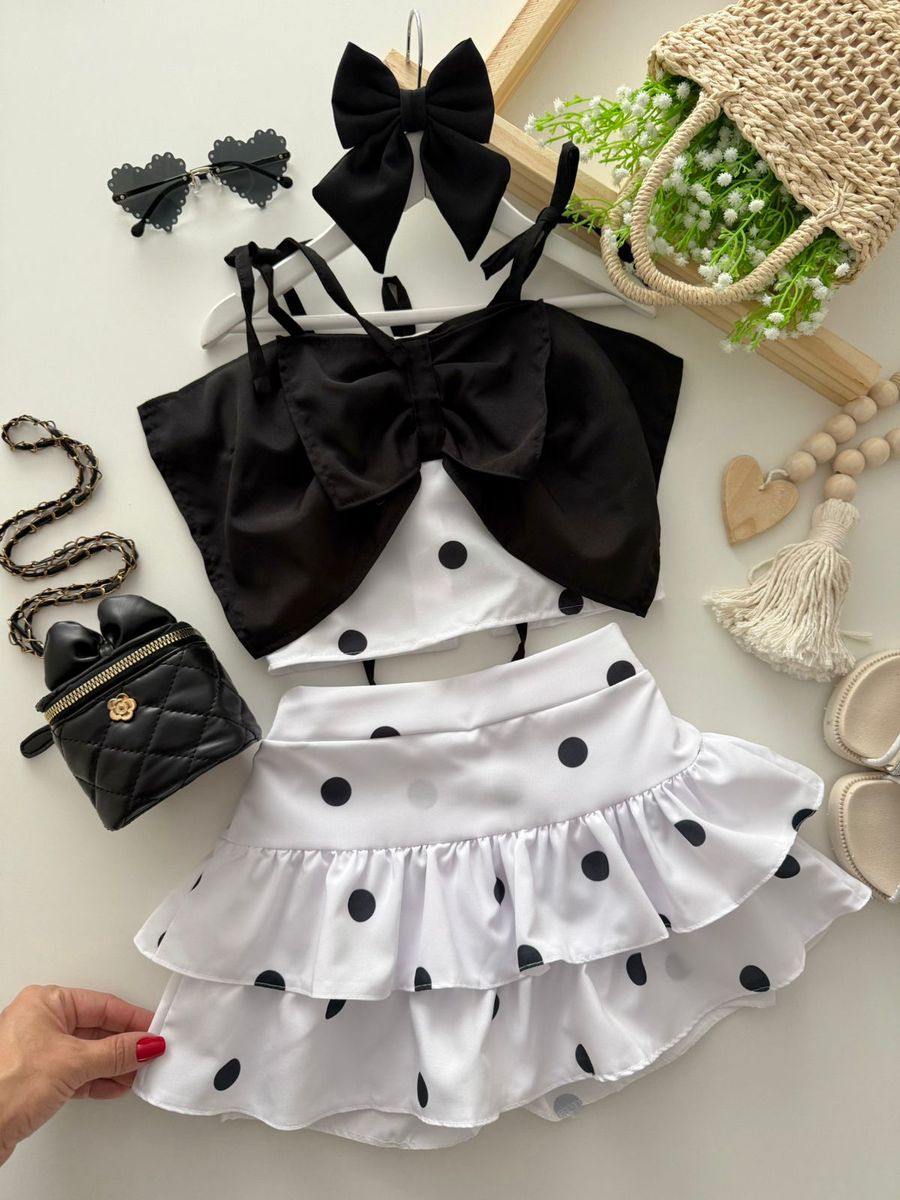 Conjunto Poá Branco