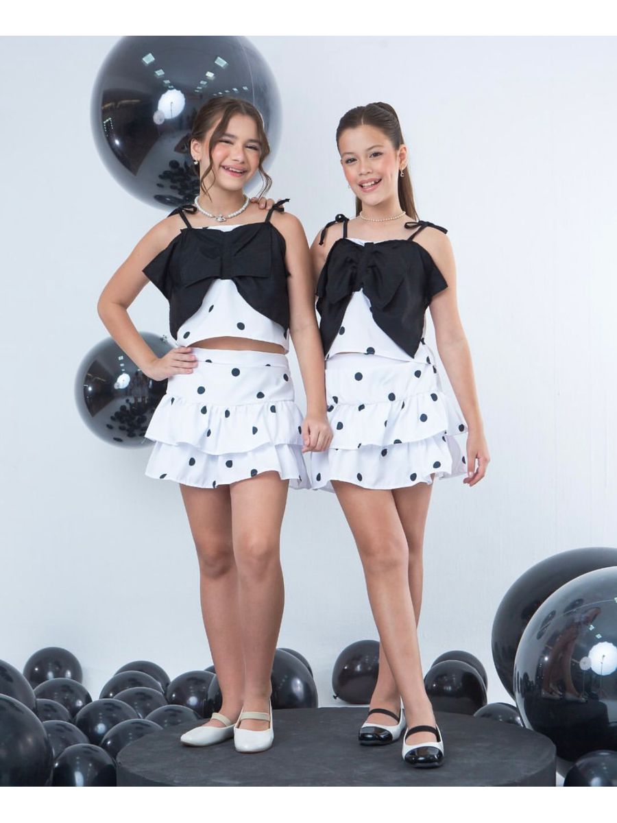 Conjunto Poá Branco