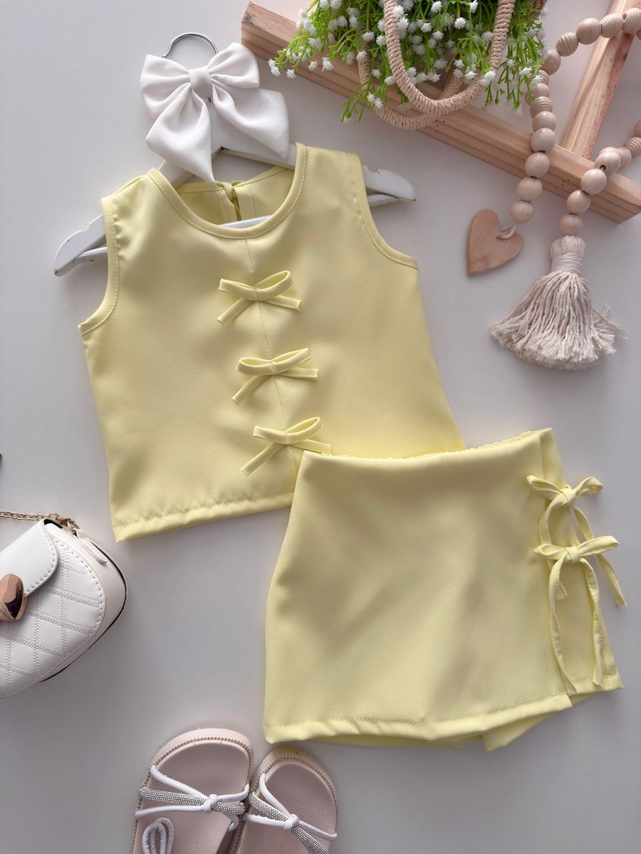 Conjunto Ludmilla Amarelo