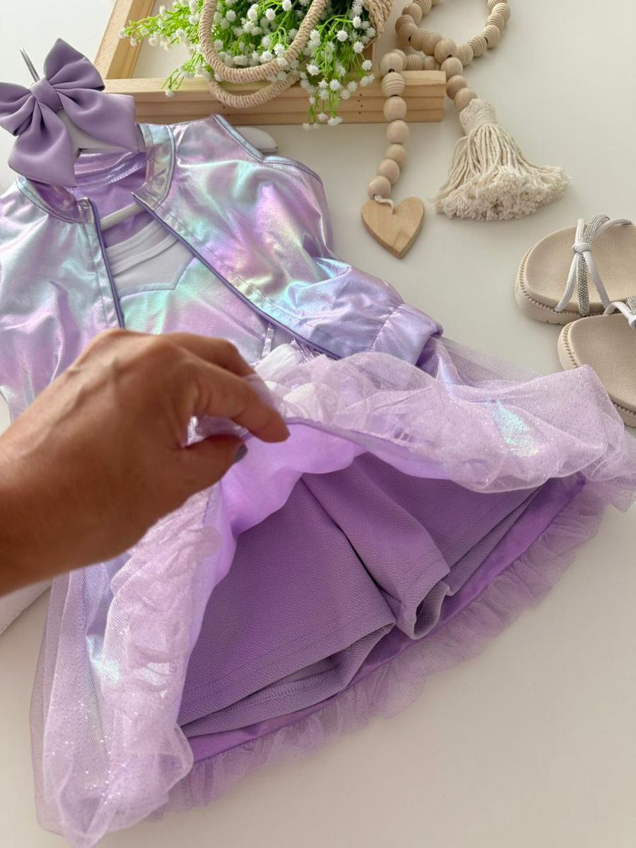 Conjunto Helô Lilás 