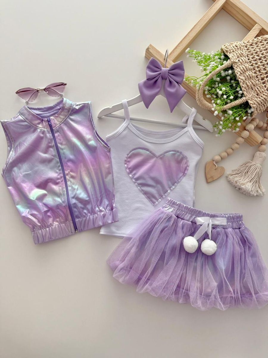 Conjunto Helô Lilás 