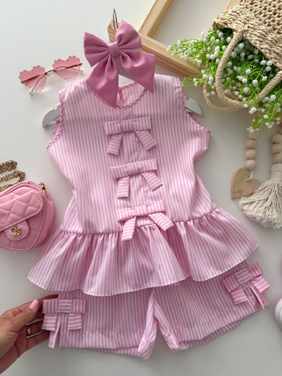 Conjunto Bianca Rosa