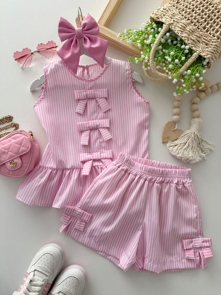 Conjunto Bianca Rosa