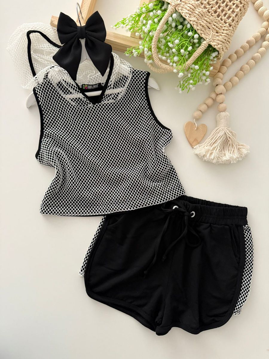 Conjunto Preto - Dondokinha Kids