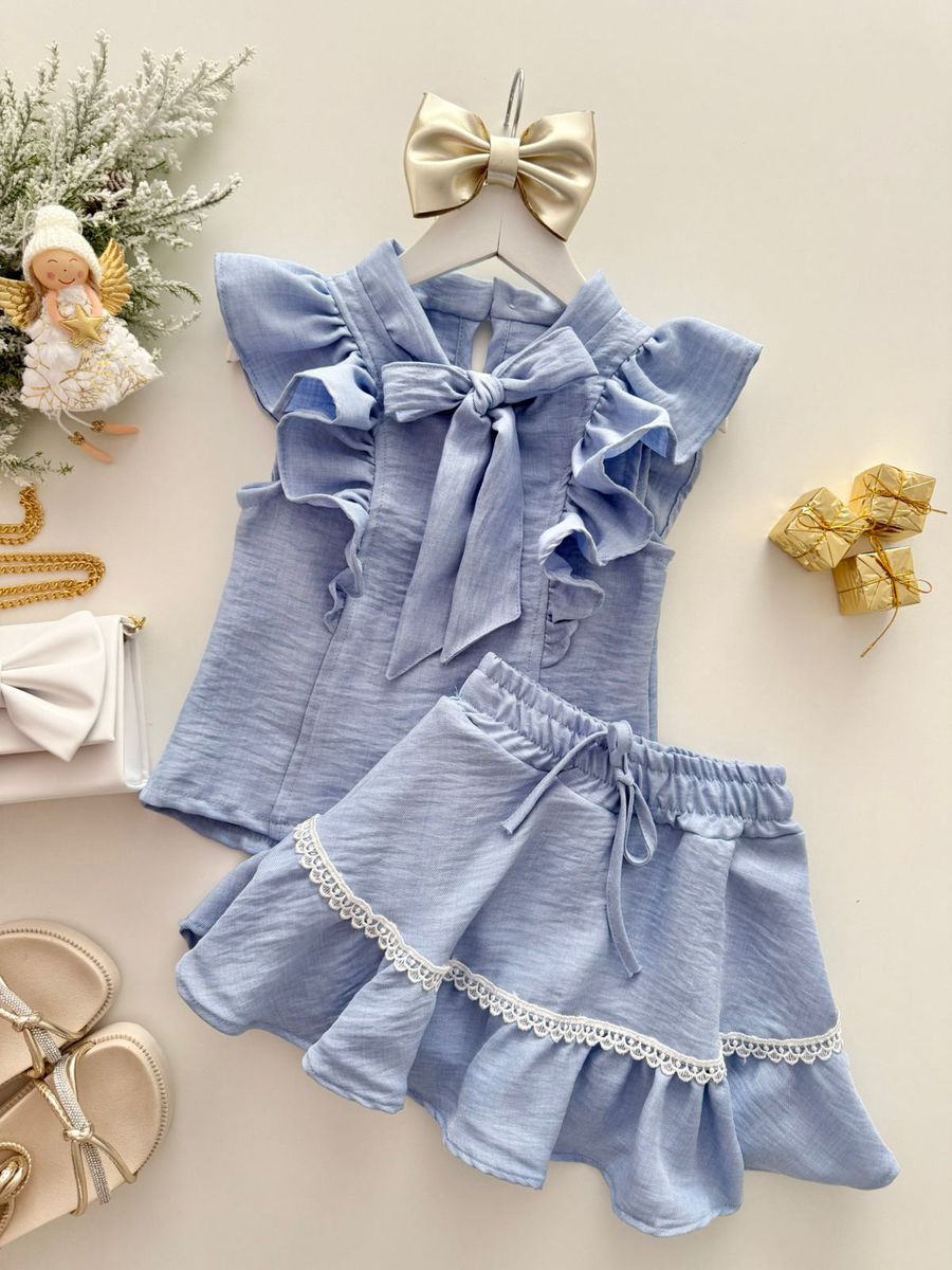 Conjunto Cecilia Azul