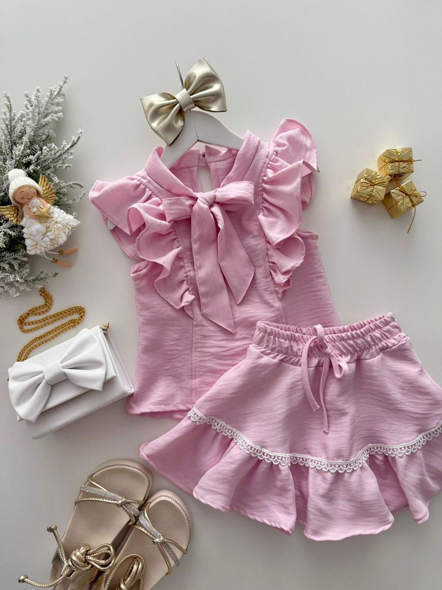 Conjunto Cecilia Rosa