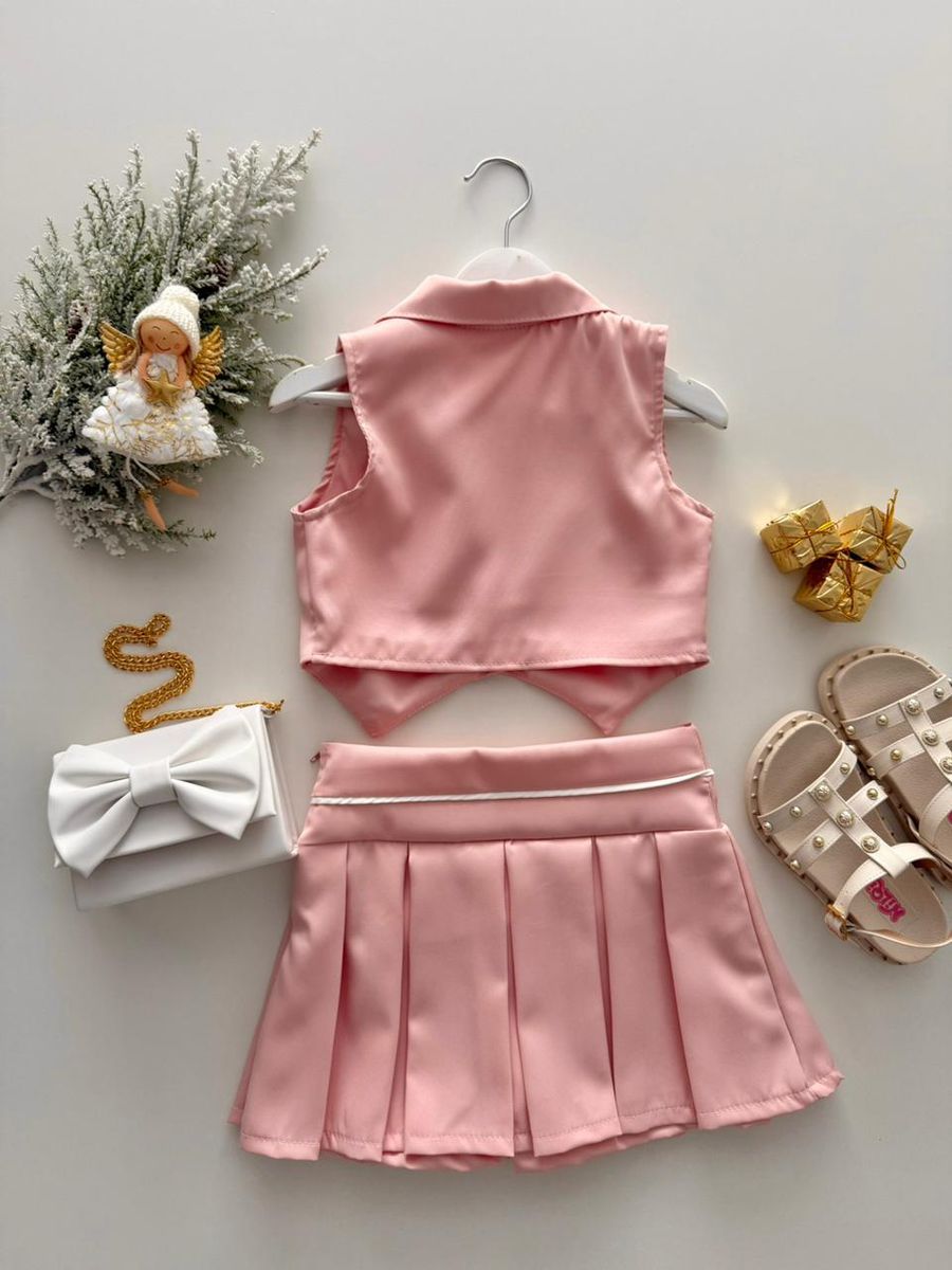 Conjunto Maju Rosa