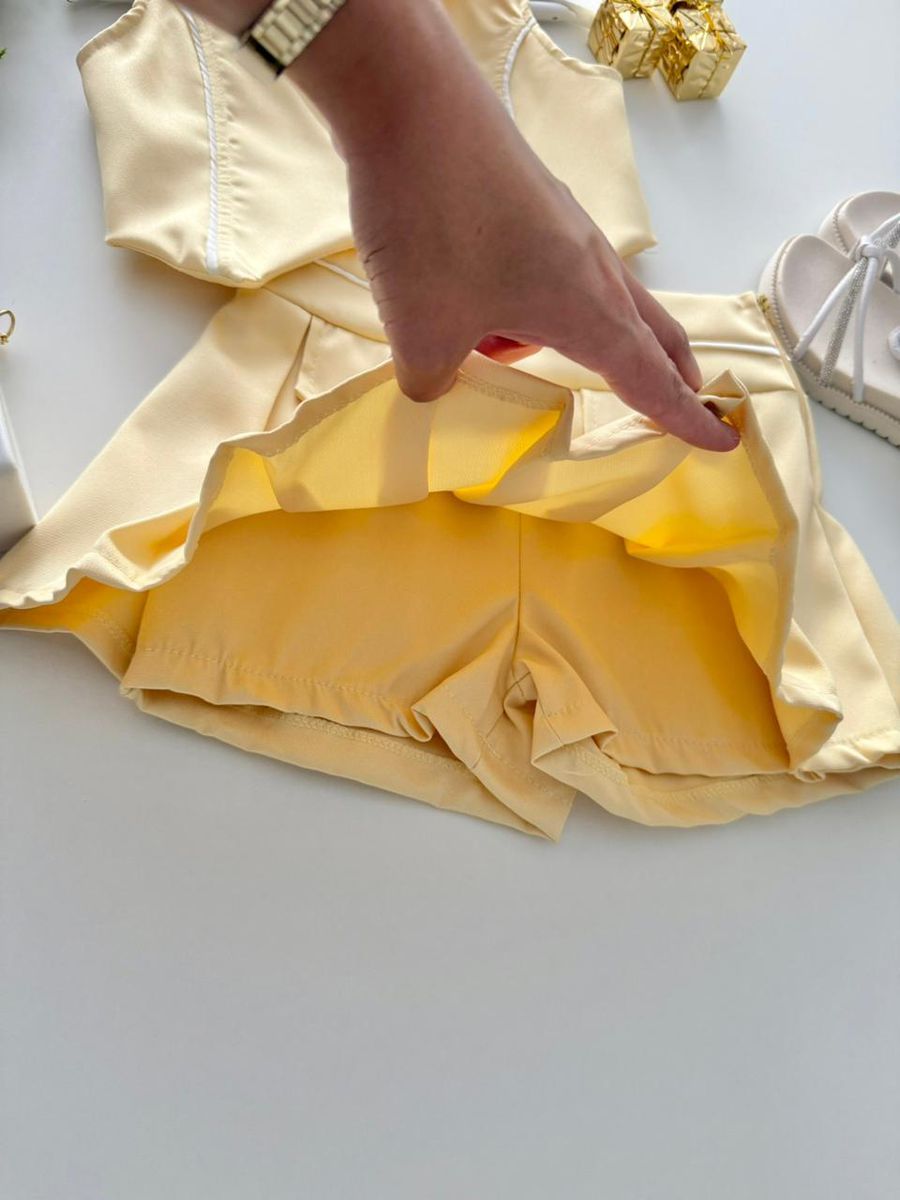 Conjunto Maju Amarelo