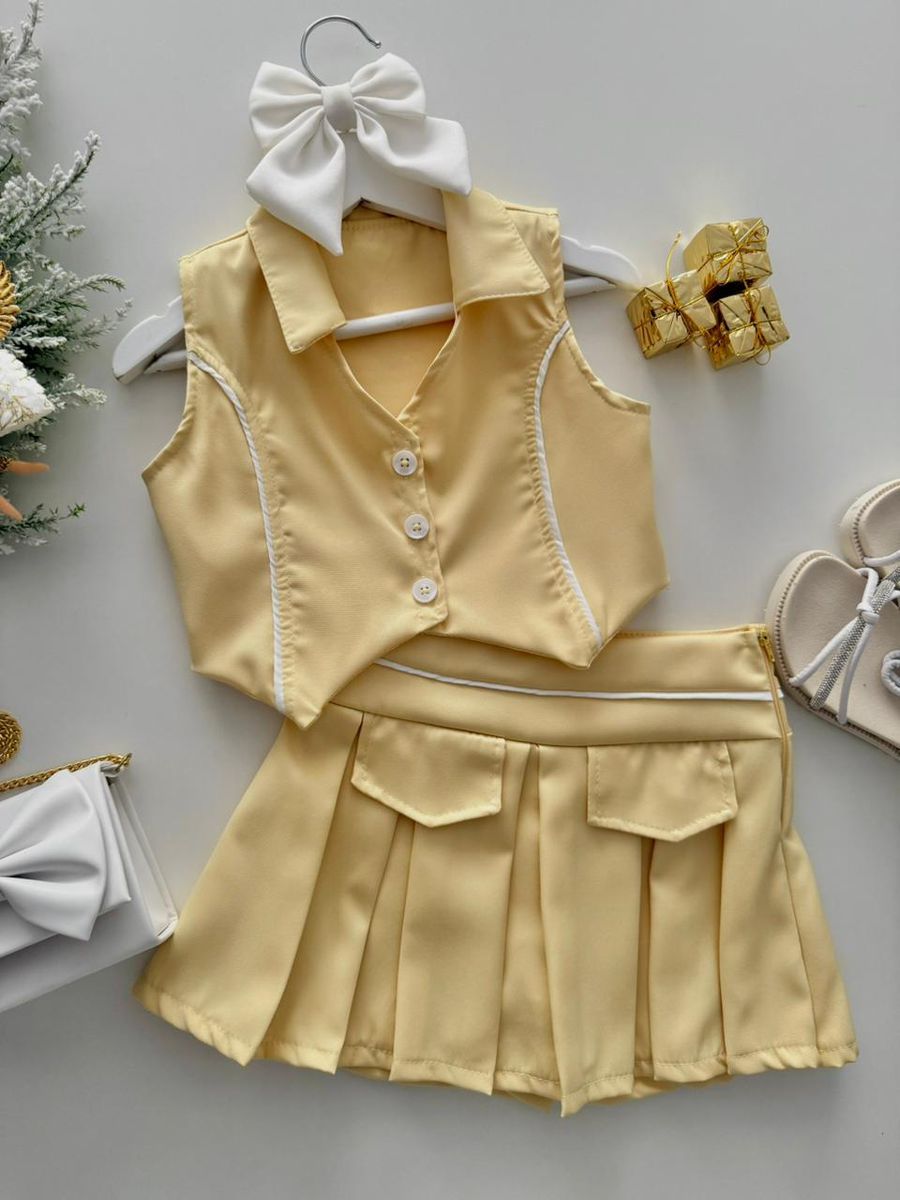 Conjunto Maju Amarelo